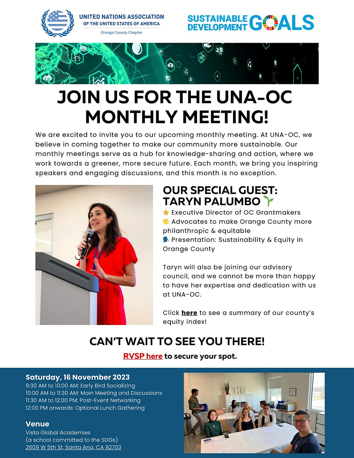 UNA-OC Chapter June 2026 Monthly Meeting