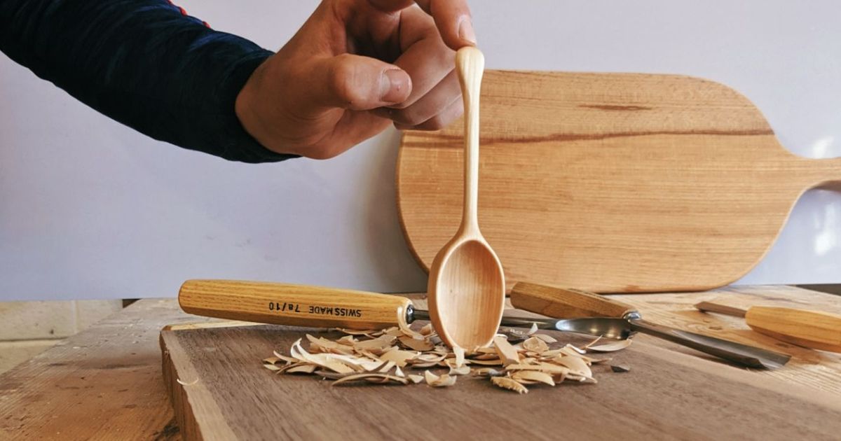 Wood Carving-Spoon - Benchspace Bites