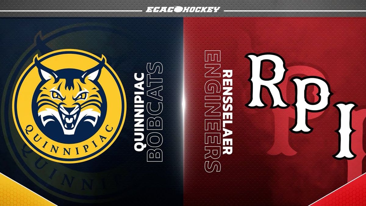 RPI Engineers at Quinnipiac Bobcats Mens Hockey at M&T Bank Arena