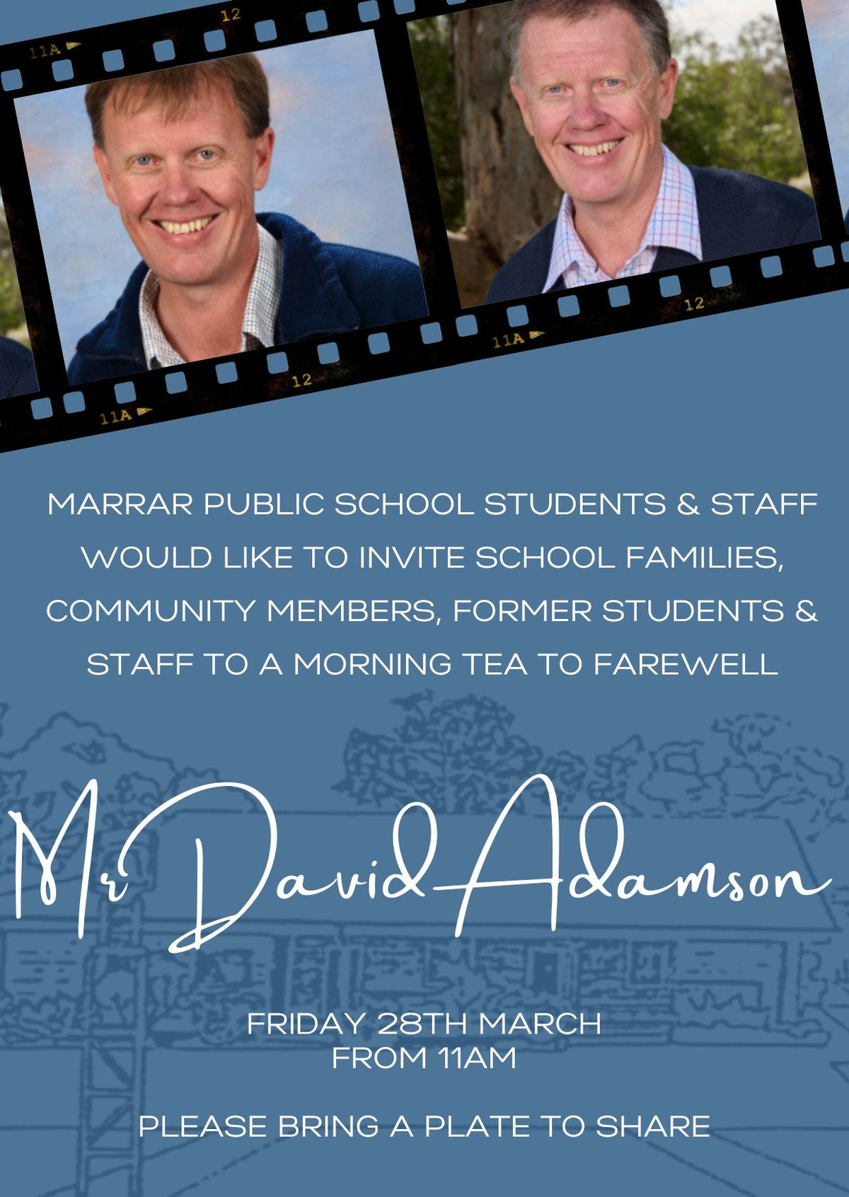 Farewell for Mr Adamson