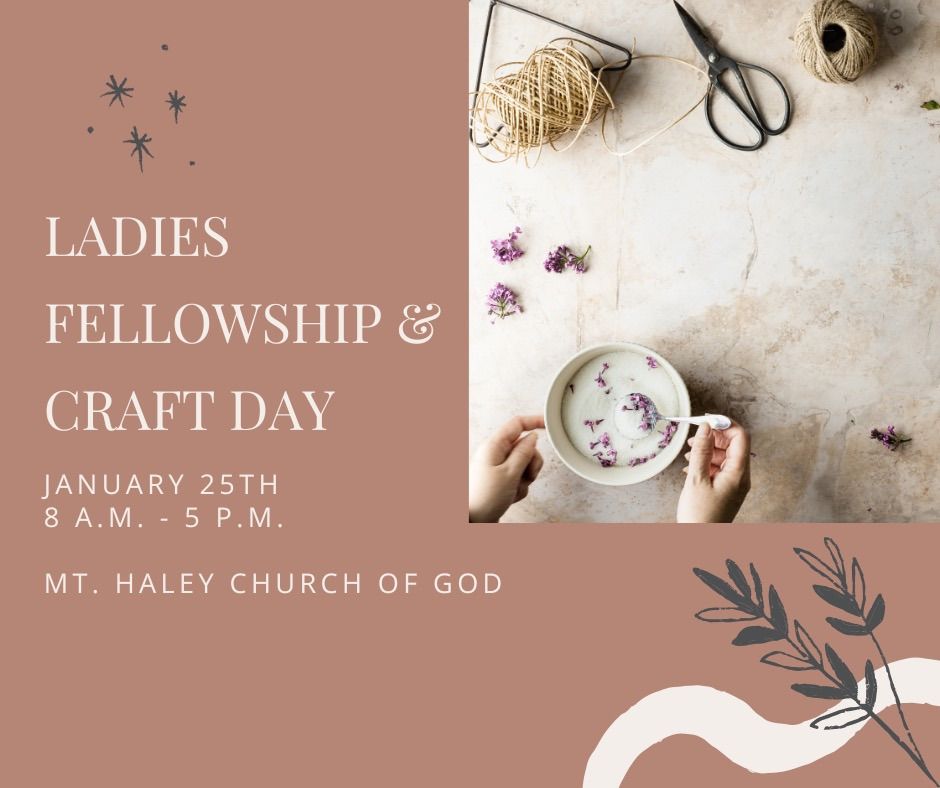 Ladies Fellowship and Craft Day