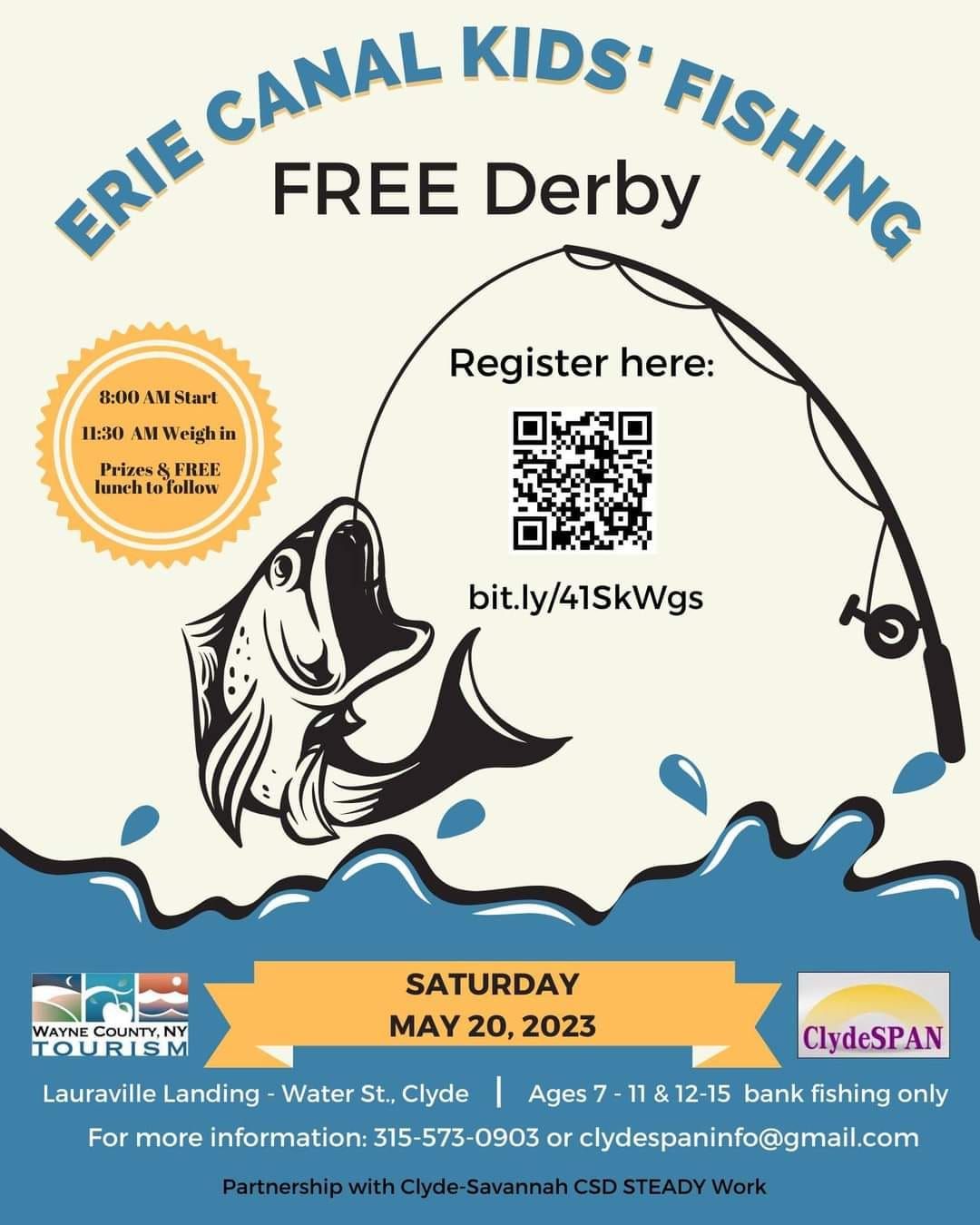 Erie Canal Kids' Fishing Derby