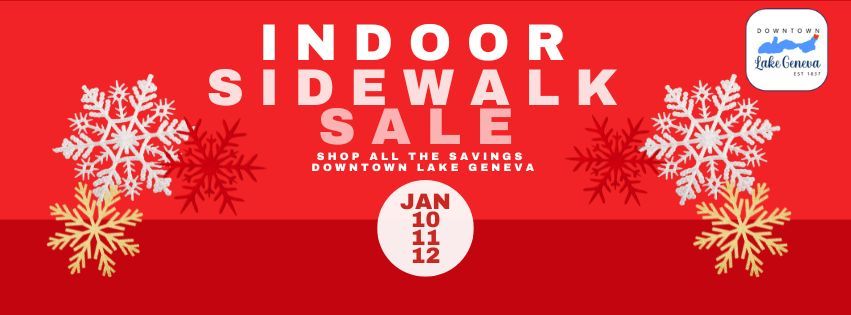 Downtown Indoor Sidewalk Sale