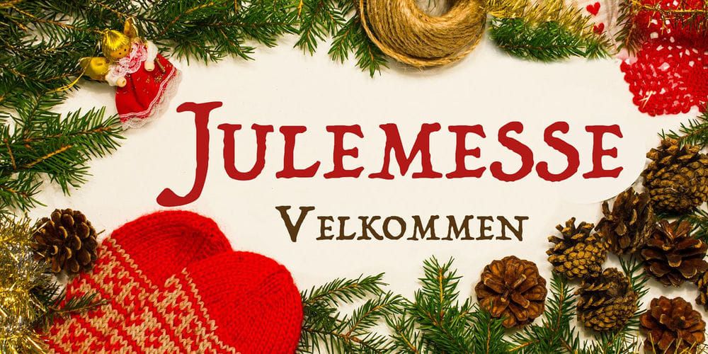 Julemesse med tenning av julegrana