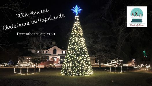 Hopeland Gardens Christmas Lights 2022 30Th Annual Christmas In Hopelands, Hopelands Gardens, Aiken, 11 December  2021