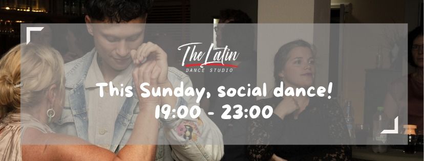 This sunday, social dance!