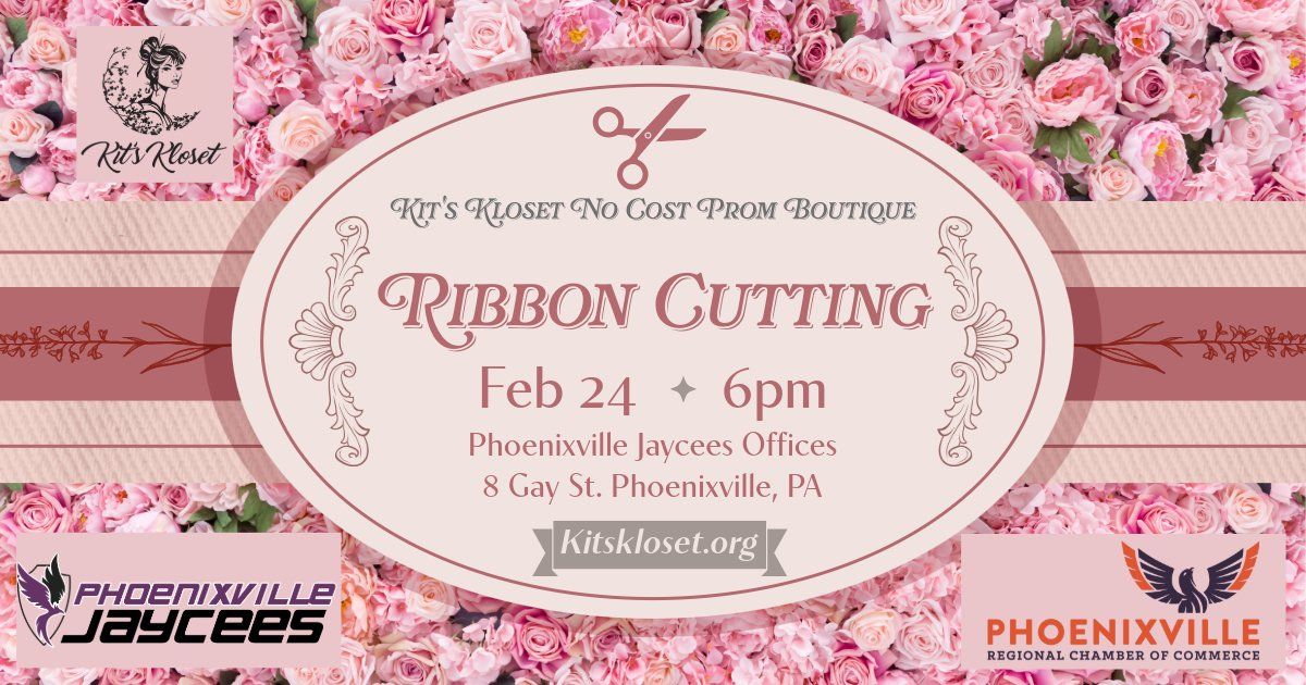 No Cost Prom Boutique Ribbon Cutting and Opening Event