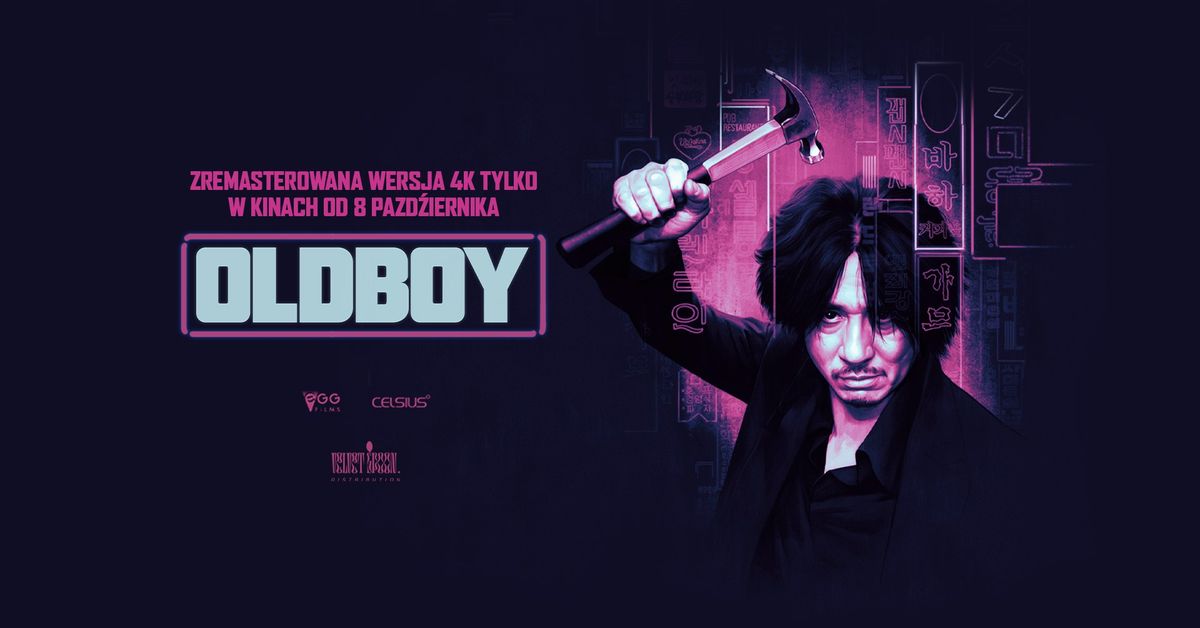 OLDBOY w 4K - pokaz specjalny na 20-lecie premiery