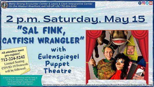 "Sal Fink, Catfish Wrangler" with Eulenspiegel Puppet Theatre