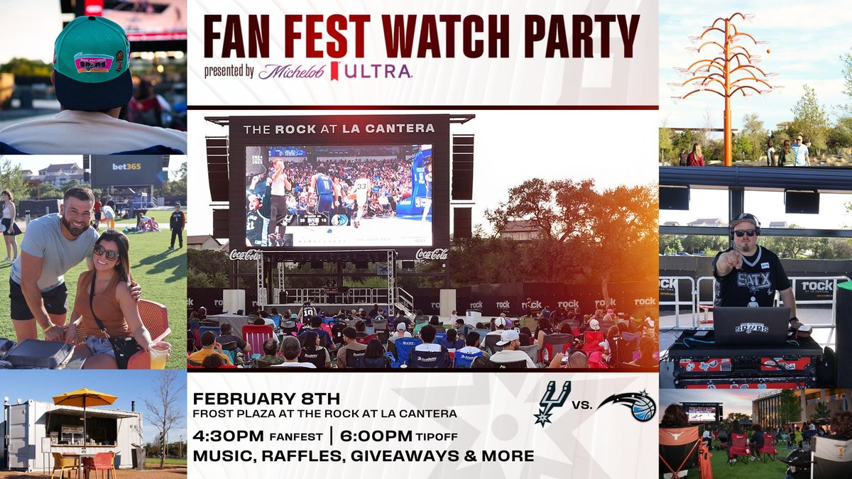 Spurs vs. Magic Watch Party