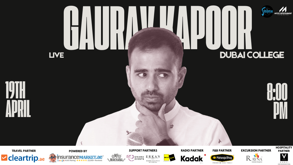 Gaurav Kapoor Live in Dubai