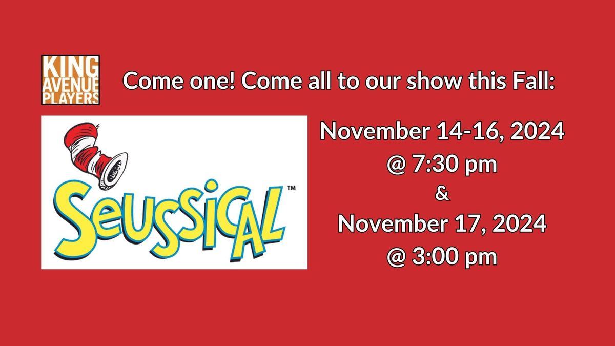 King Avenue Players Fall Production of "Seussical"