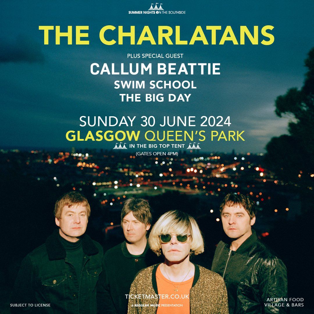 The Charlatans Glasgow Tickets