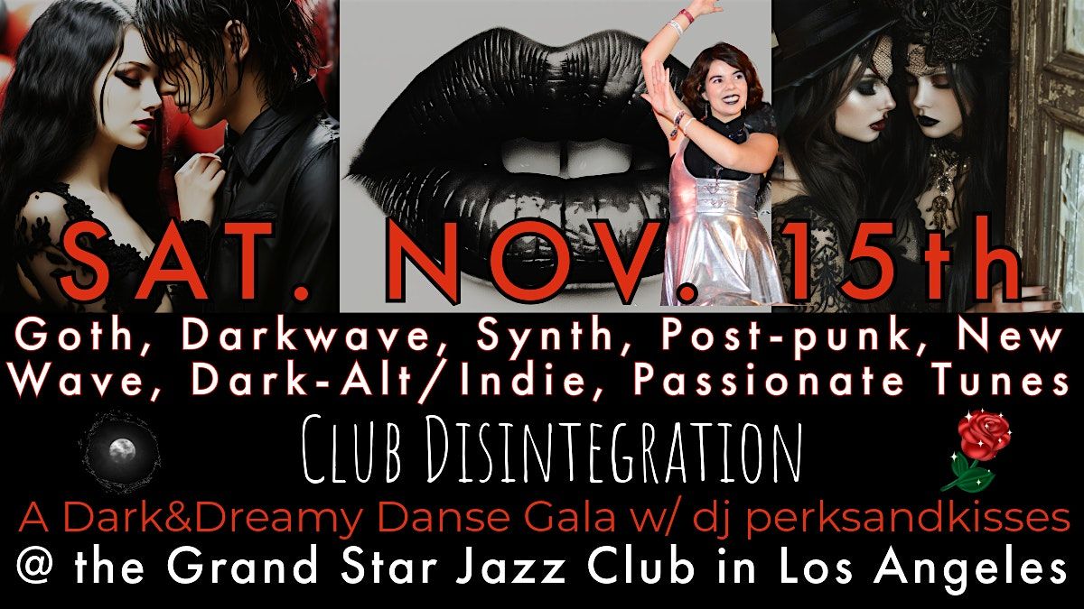 Goth, Darkwave, Post-Punk, Synth, NewWave, Dark Alt\/Indie Dark&Dreamy Danse