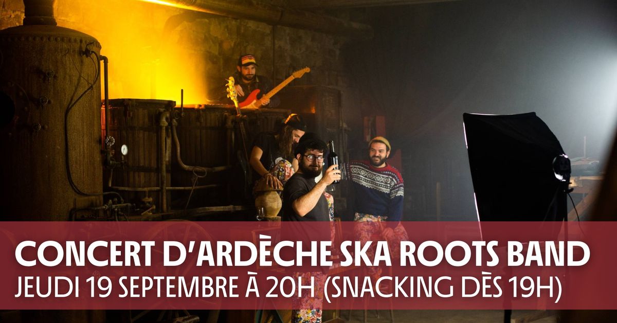 Concert d'Ard\u00e8che Ska Roots Band