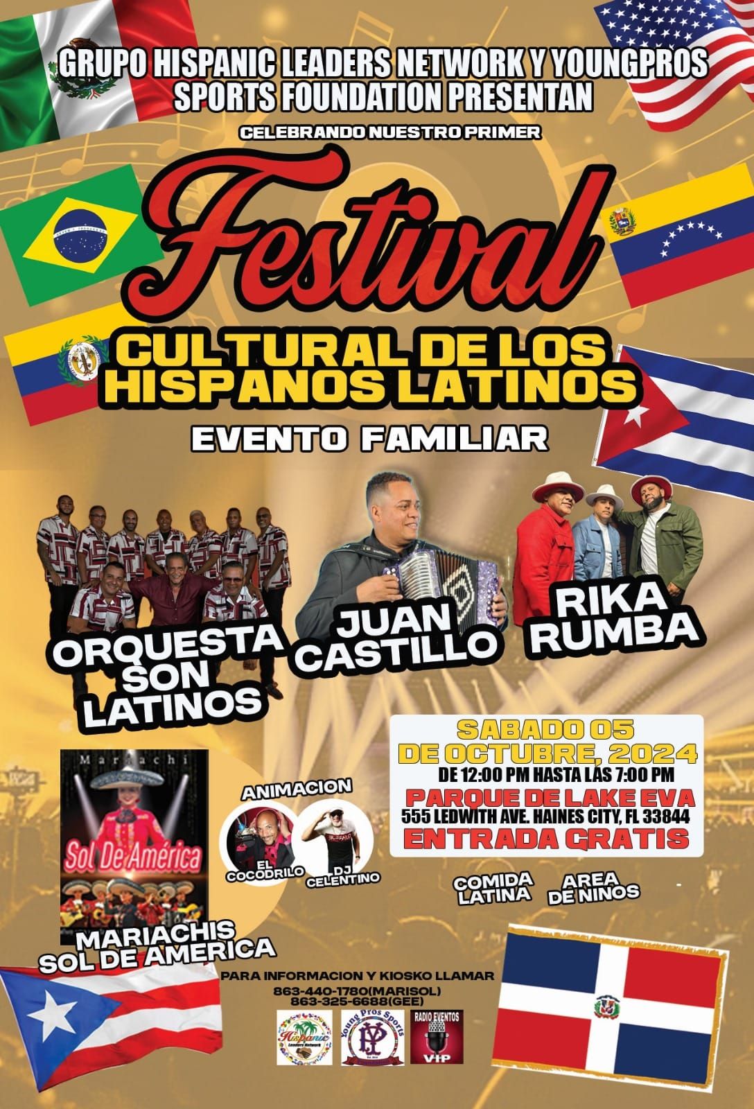 The 1st Annual Hispanic & Latin Cultural Festival 