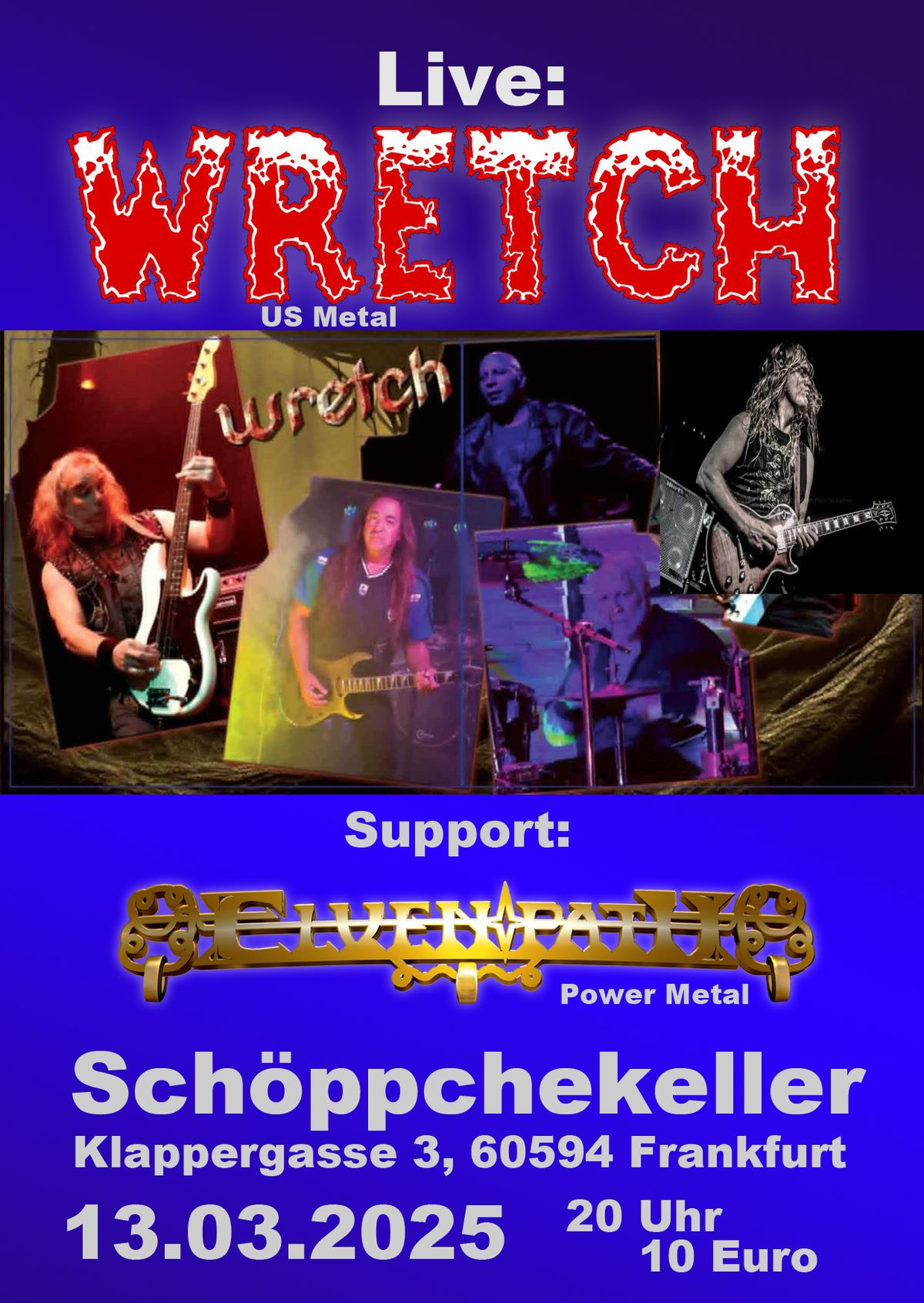 Wretch \/ Elvenpath in Frankfurt