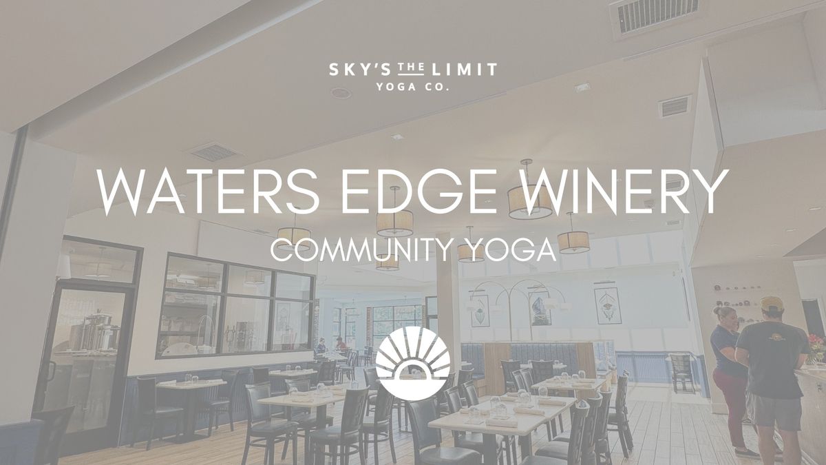 Yoga At Waters Edge Winery