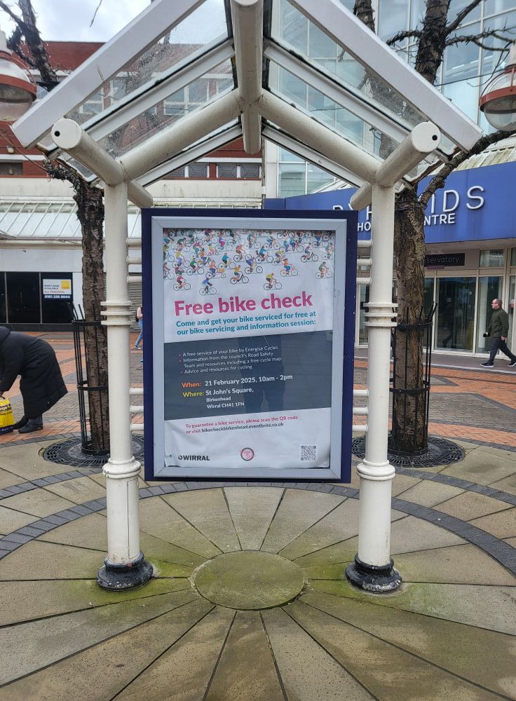 Free Bike Checks in Birkenhead