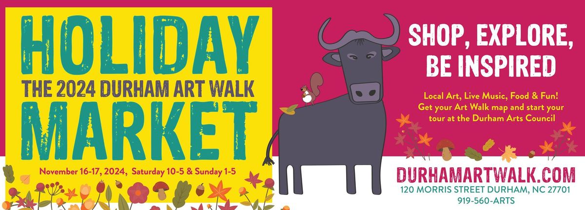 2024 Durham Art Walk Holiday Market