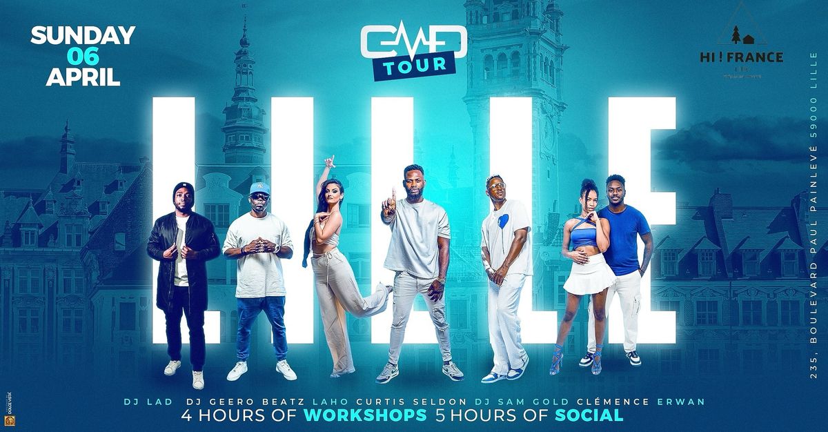 CMD TOUR Lille - Groove with The World - Workshops & Social