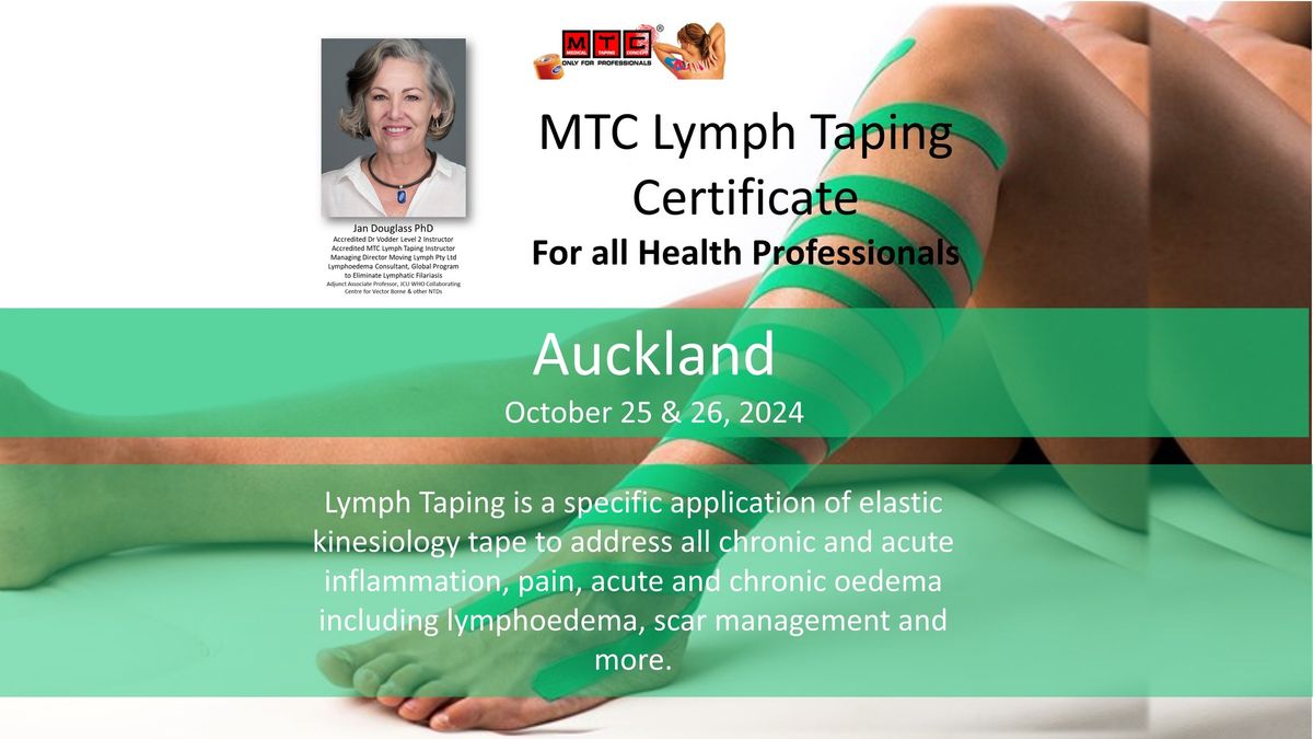 MTC Lymph Taping Certificate