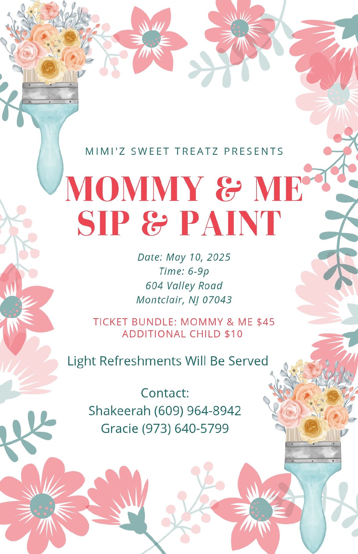 Mommy & Me Paint and Sip