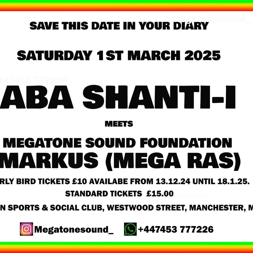 Aba Shanti - I meet's Megatone Sound Foundation