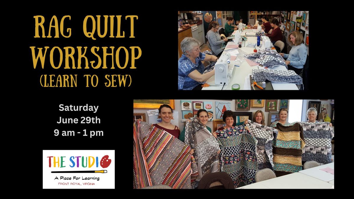 Rag Quilt Workshop (Learn to Sew)