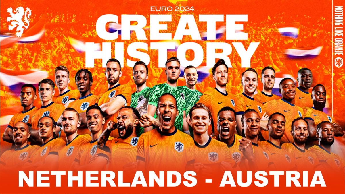 EURO 2024: Netherlands - Austria on a big screen