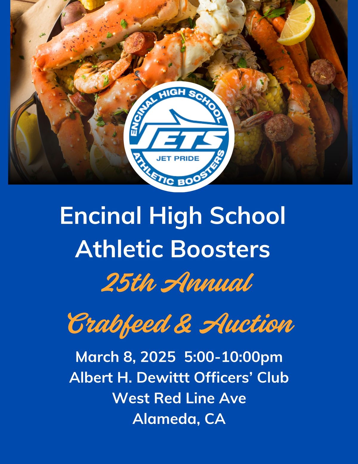 25th Annual Encinal High School Crab Feed & Auction