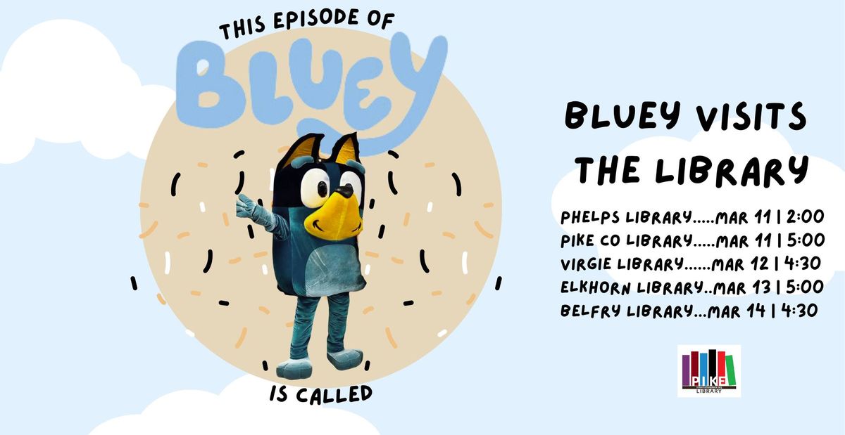 Bluey Visits the Library