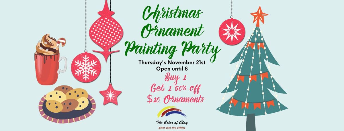 Ornament Paint Party