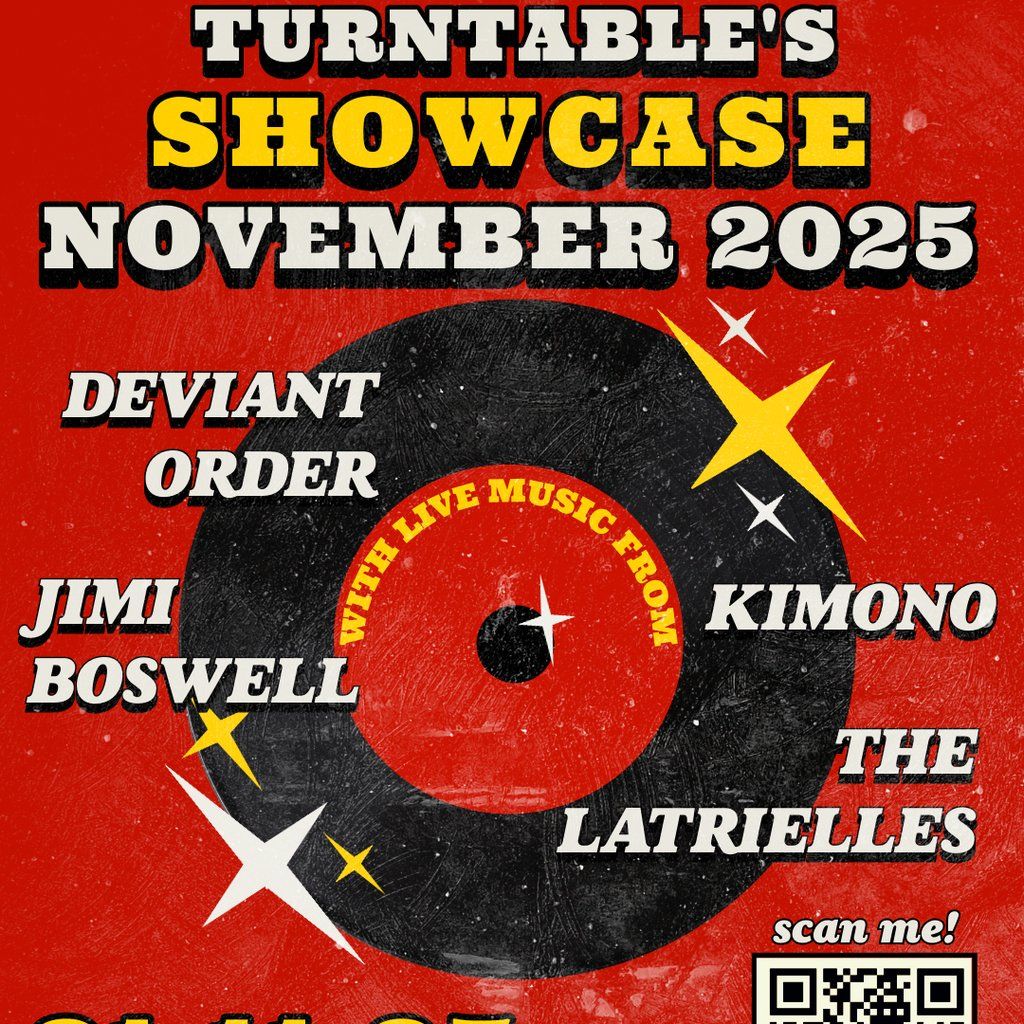 Turntable's November Showcase 2025