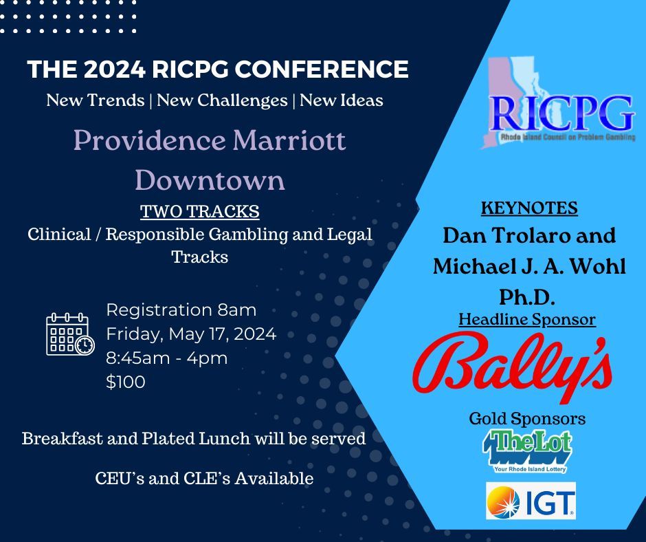 RI Council on Problem Gambling 7th Annual Conference 