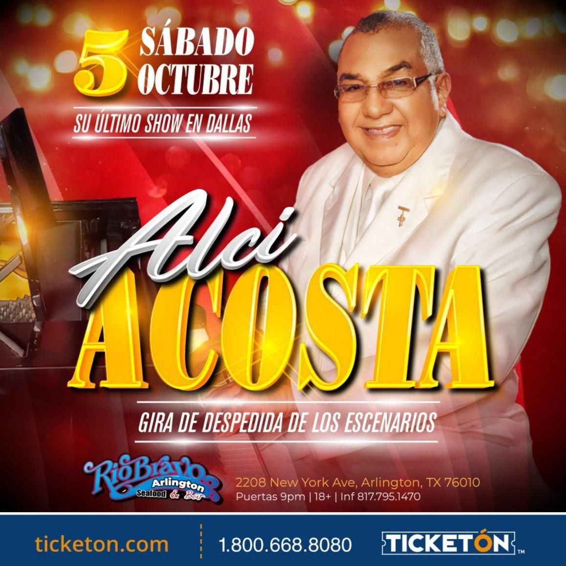 ALCI ACOSTA EN DALLAS