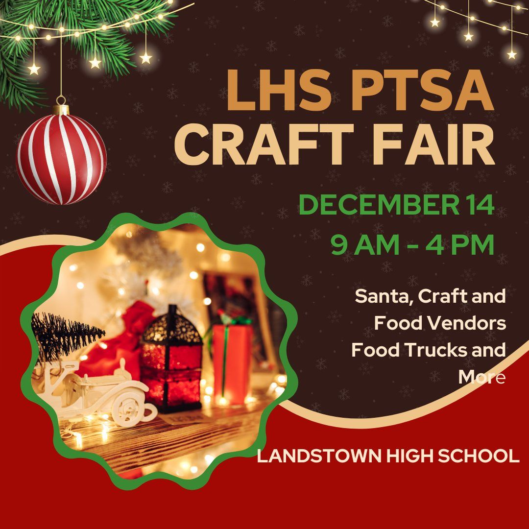 LHS PTSA Holiday Craft Fair