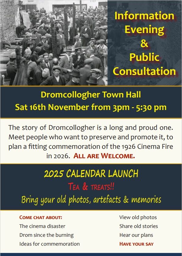 Dromcollogher26 - Information Evening