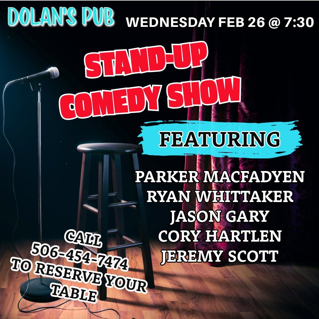 Comedy Night Wed Feb 26 @ 7:30pm