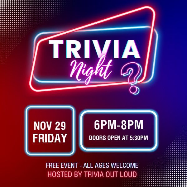 The Barn presents: Trivia!