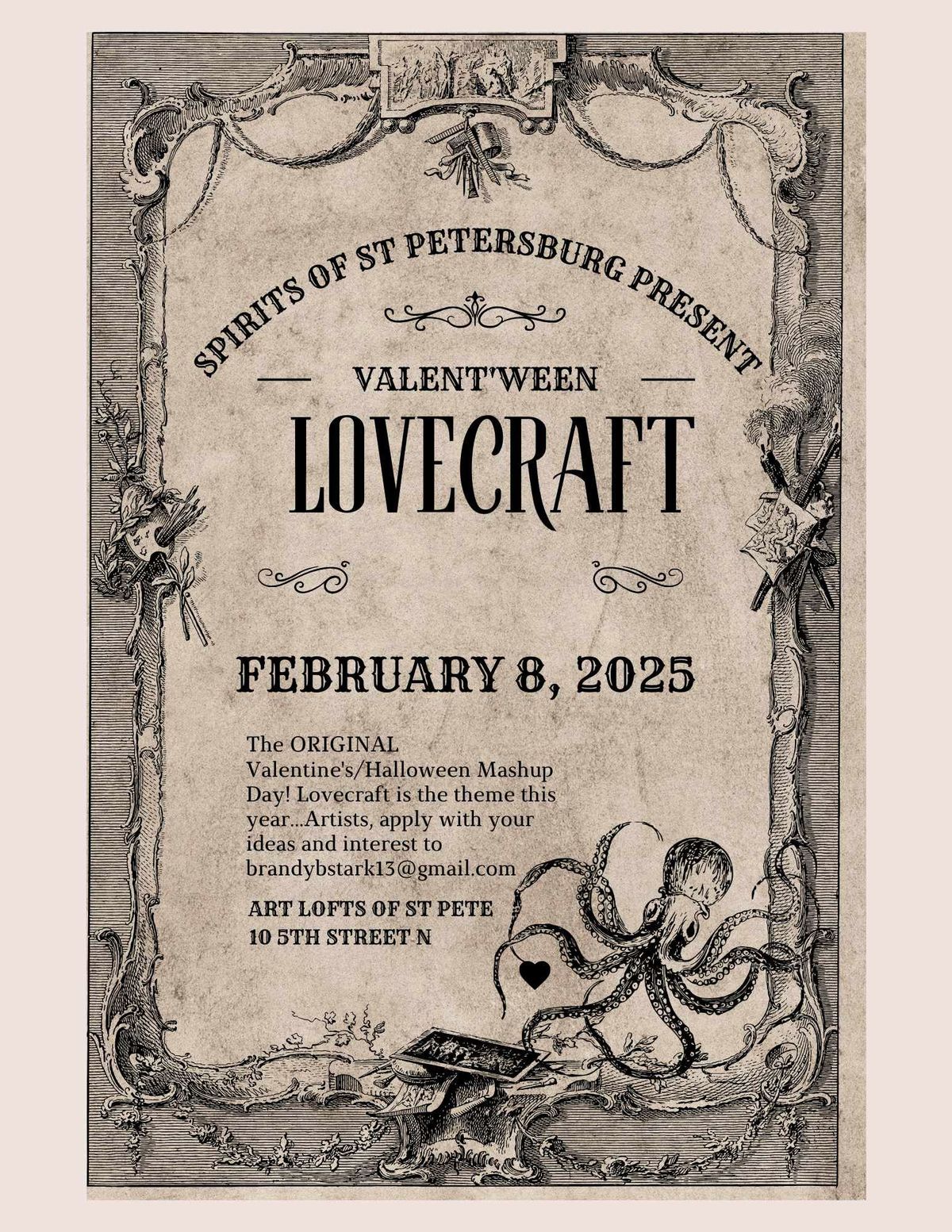 Valentween 2025:  Lovecraft\/The Craft of Love