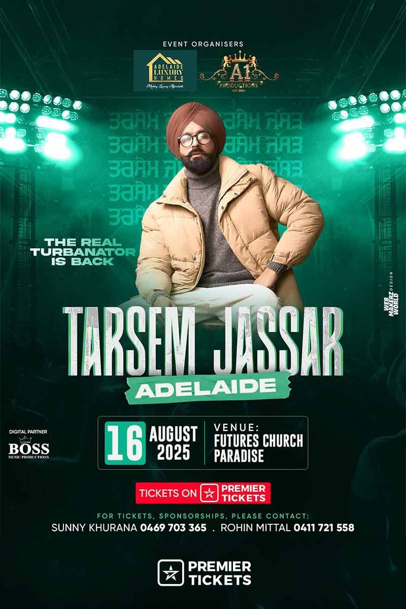 Tarsem Jassar at CAA Centre