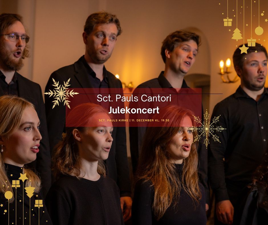 Sct. Pauls Cantoris Julekoncert