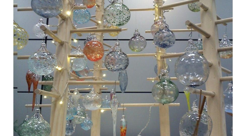 Torch-Fired Glass Blown Ornaments-SOLD OUT