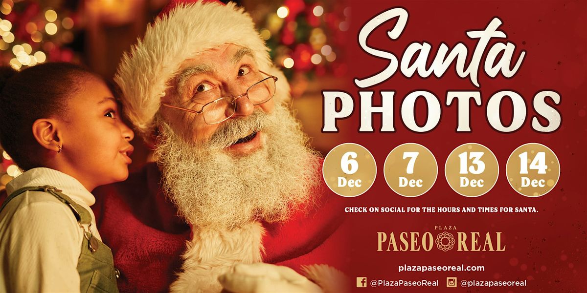 Free Santa Photos at Plaza Paseo Real!
