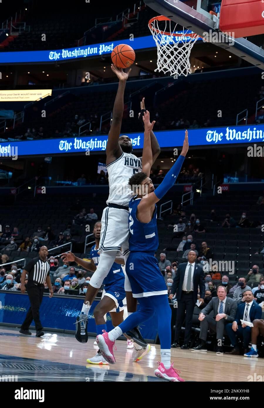 Georgetown Hoyas at Seton Hall Pirates Mens Basketball at Prudential Center