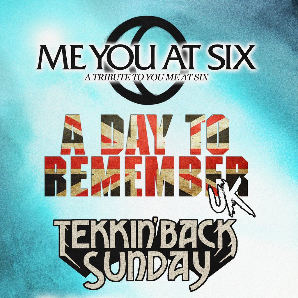 Me You At Six \/ A Day To Remember UK \/ Tekkin Back Sunday: DERBY
