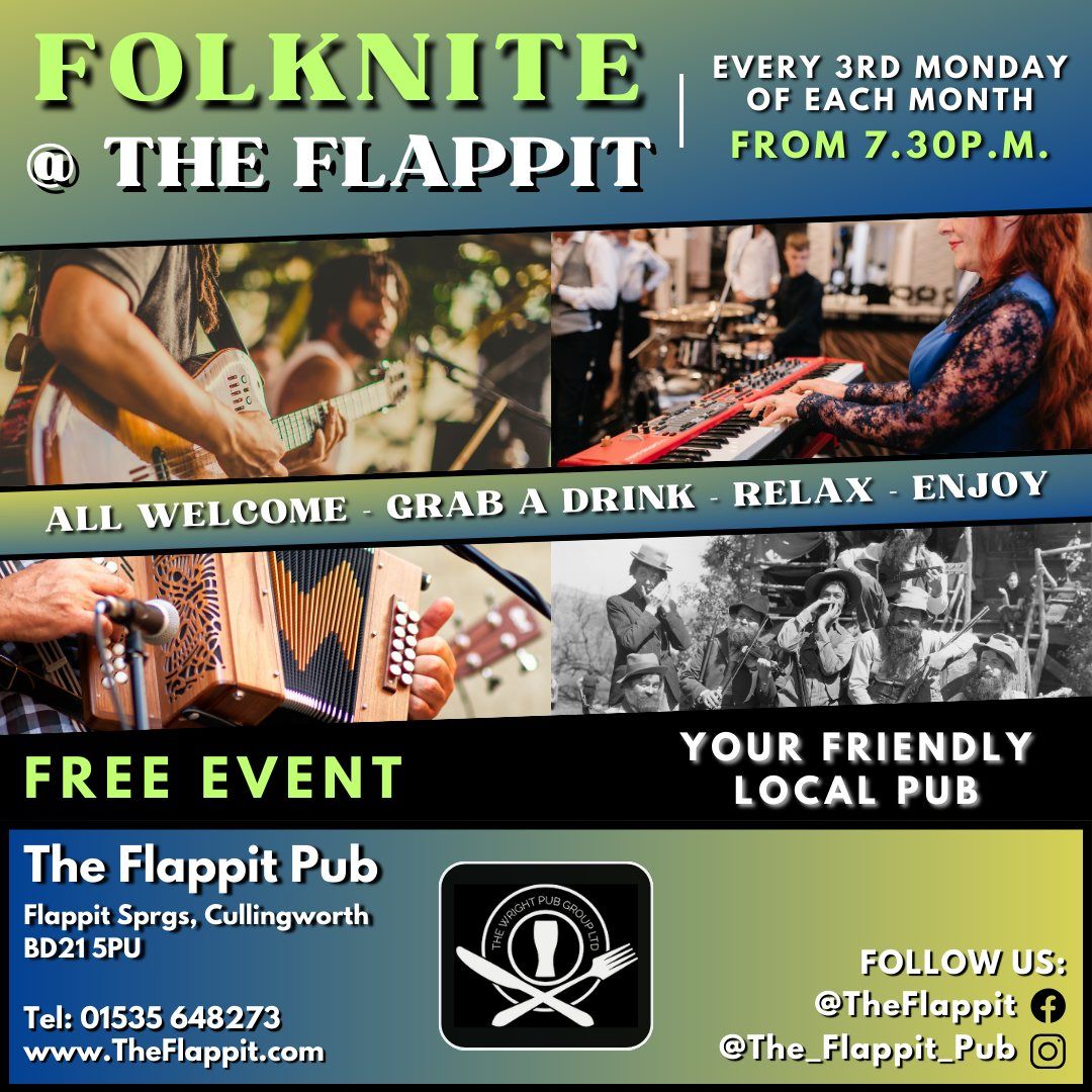 Folknite (Live Music) @ The Flappit - Free Event