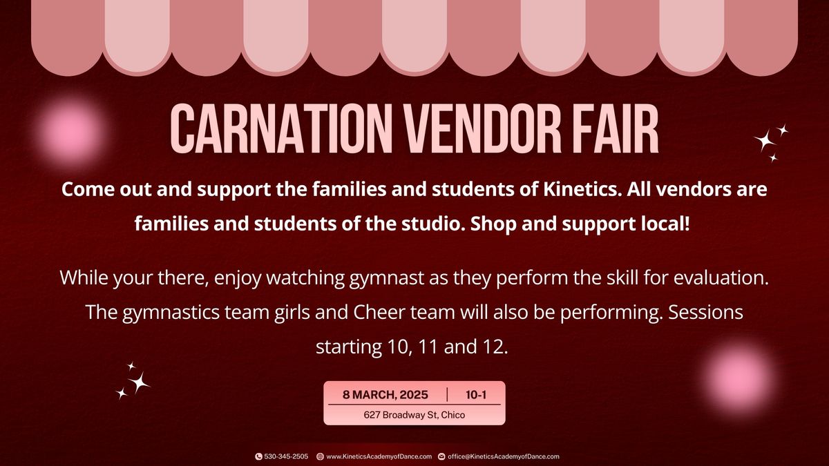 Carnation Vendor Fair