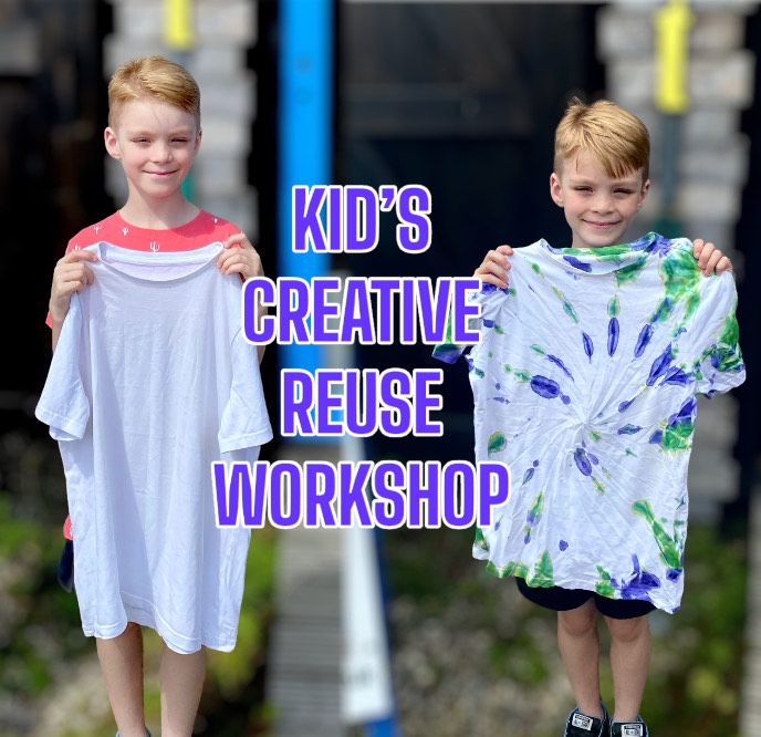 Creative Tie Dye Effect Upcycling Workshop